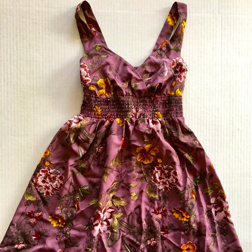 H&M Purple Floral Sundress